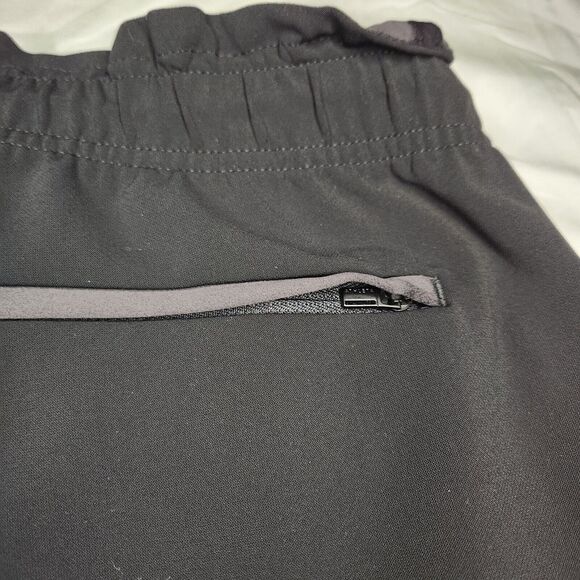 Athleta Womens 12 Metropolis Joggers Drawstring w/ Back Zipper Pocket Black - Picture 7 of 14